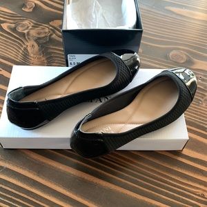 Black Alfani flats